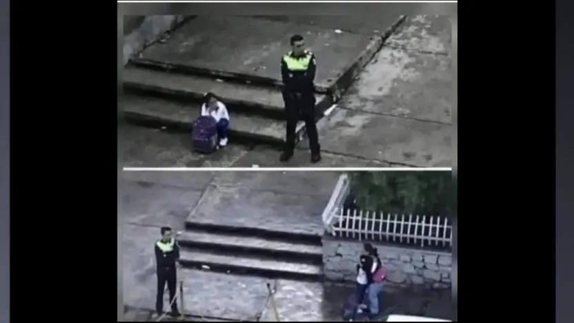 Okul Bahçesinde Vicdan Nöbeti: Polis Memurundan Örnek Davranış