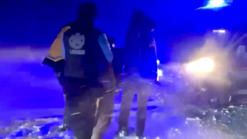 Porga Ortaköy'de Zorlu Kurtarma Operasyonu