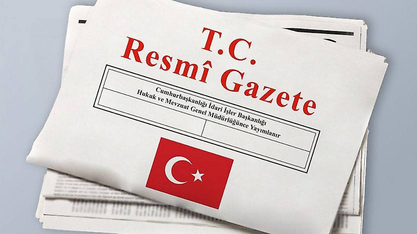 Resmî Gazete'de Bugün