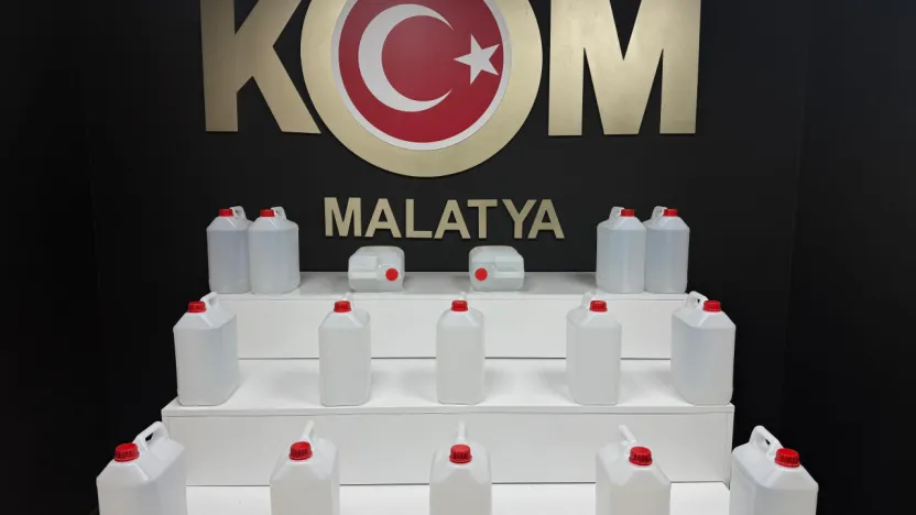 Sahte Alkol Operasyonu: 76 Litre Etil Alkol Ele Geçirildi