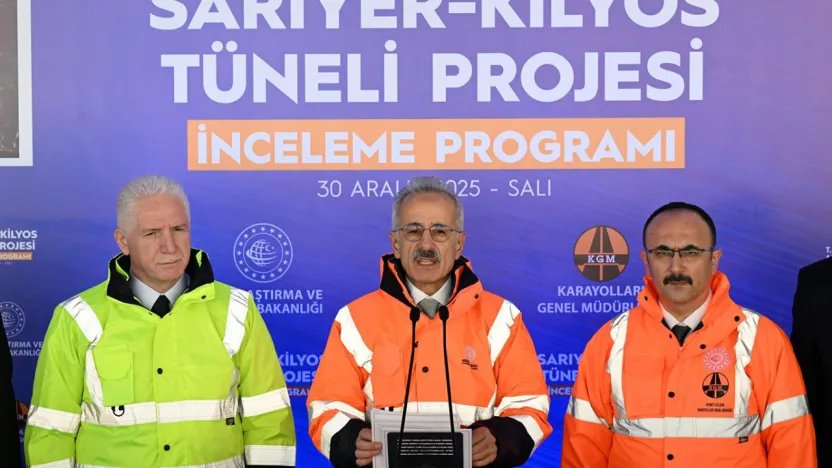 Sarıyer–Kilyos Tüneli'nde %76'lık ilerleme: 2026'da açılıyor