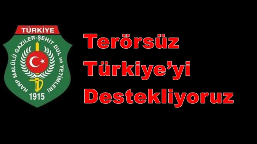 Şehit yakınları ve gazilerden 'Terörsüz Türkiye' vurgusu