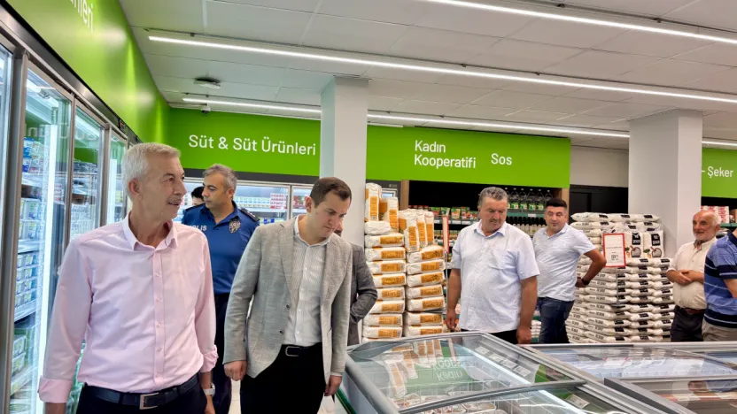 Tarım Kredi Kooperatif Market'in Arapgir Şubesi Hizmete Girdi