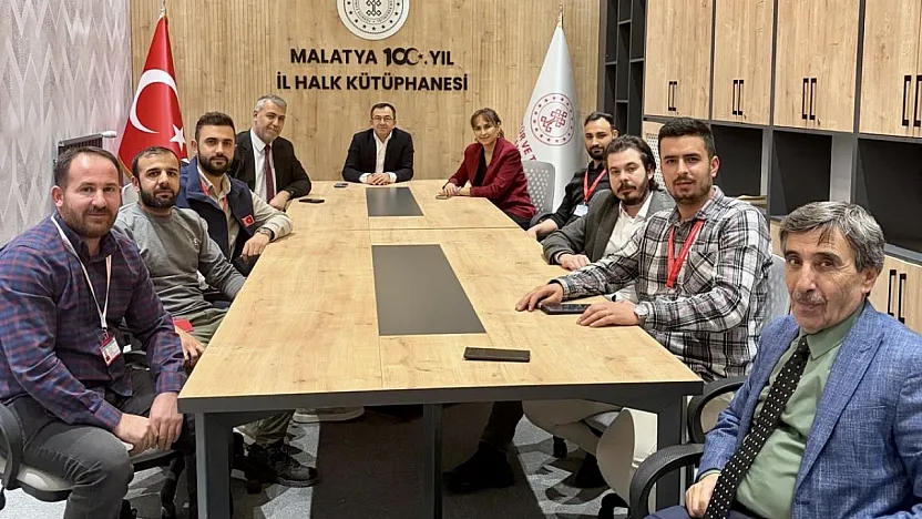 Türk Kültür Sanat Sen Heyeti Malatya'da Kurum Ziyaretlerinde Bulundu