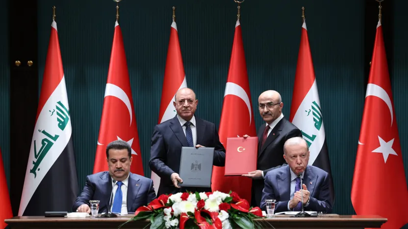 Türkiye ile Irak arasında 11 anlaşma imzalandı