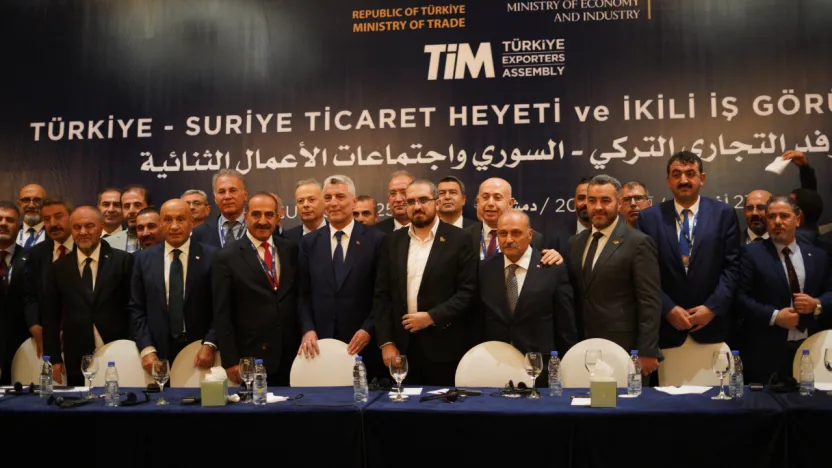 Türkiye'nin Suriye'ye ihracatı 2025 yılında 3 milyar dolara koşuyor