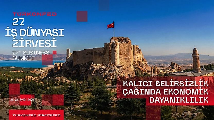 TÜRKONFED'in 27. İş Dünyası Zirvesi Elazığ'da Toplanıyor