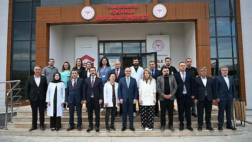 Vali Seddar Yavuz Hekimhan'da İnceleme ve Ziyaretlerde Bulundu