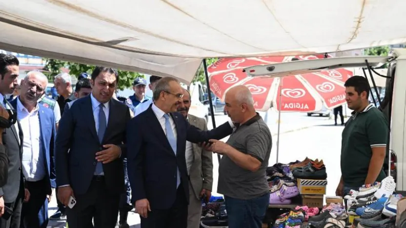 Vali Seddar Yavuz Kuluncak İlçesinde İncelemelerde Bulundu