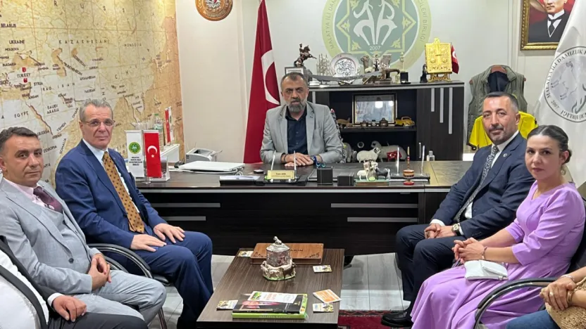 Yeniden Refah Partisi'nden Tarım Platformu'na Ziyaret