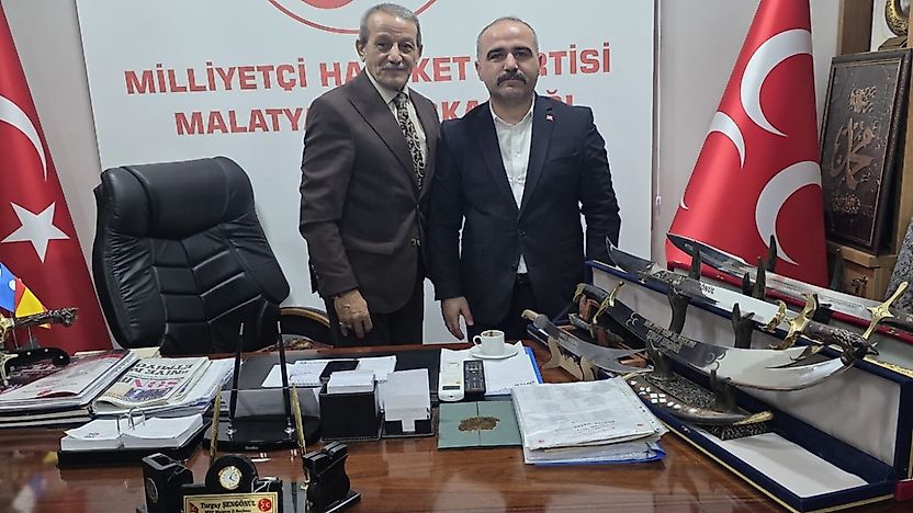 Yerli ve Milli Parti'den MHP Malatya İl Başkanı Şengönül'e ziyaret