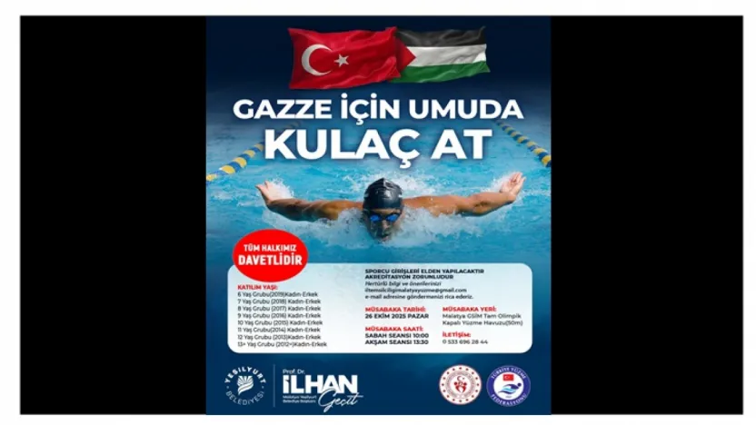 Yeşilyurt Belediyesi'nden Gazze İçin Anlamlı Etkinlik