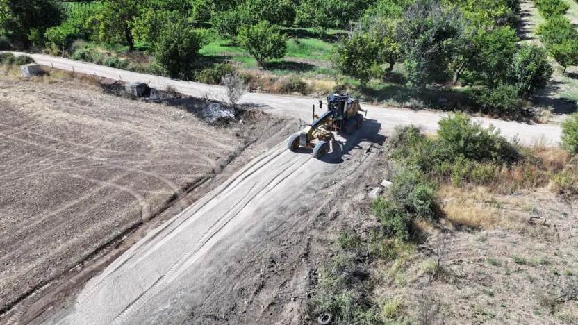 Yeşilyurt Belediyesi yeni yol yatırımları içinde düğmeye bastı
