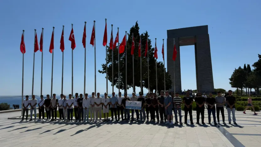 Yeşilyurt Genç Meclis Üyeleri, Kahramanlık Destanının Yazıldığı Çanakkale'deki Tarihi Mekânları İnceledi