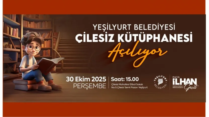 Yeşilyurt'ta Kültürün Yeni Adresi: Çilesiz Kütüphanesi