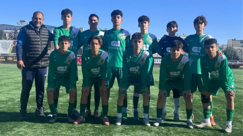 Yeşilyurtspor U14'ten Kilis'te 7 Gollü Zafer