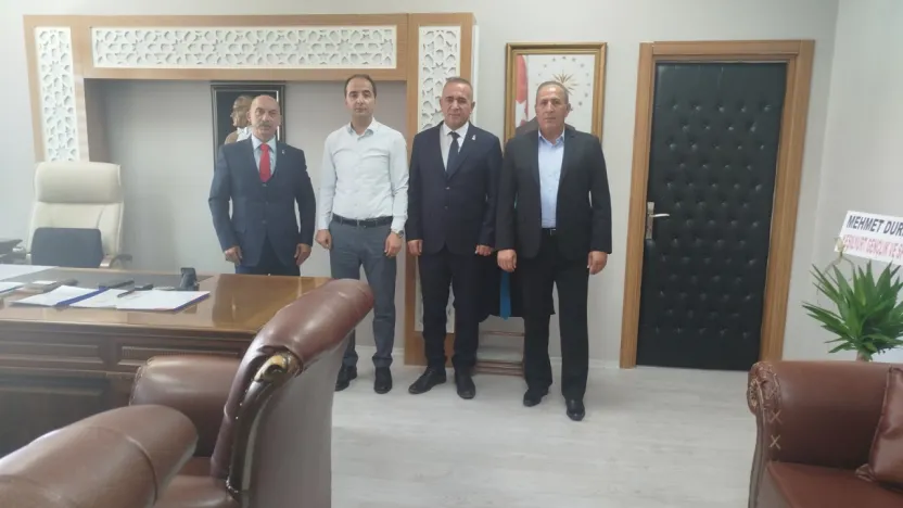 Zafer Partisi Malatya Teşkilatı'ndan Yeşilyurt Kaymakamı Uzan'a Ziyaret