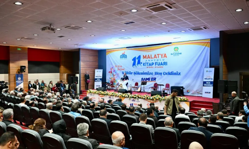 11. Malatya Anadolu Kitap Fuarı Açıldı