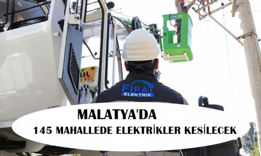 145 Mahallede Elektrikler Kesilecek