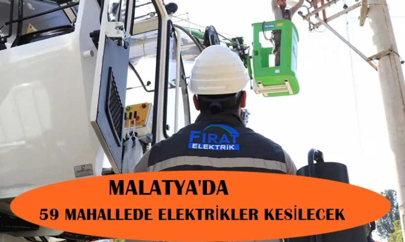 59 Mahallede Elektrikler Kesilecek