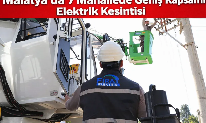 7 İlçede Saatler Sürecek Elektrik Kesintisi Uyarısı