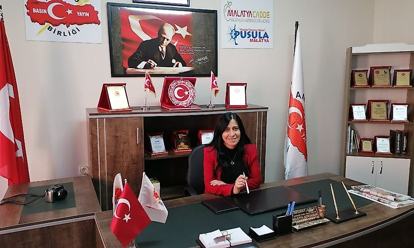 ABYB Malatya Şube Başkanı Filiz Yavuzkurt'tan 29 Ekim Mesajı