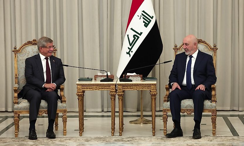 Ahmet Davutoğlu Irak'ta: Siyasetçiler, Âlimler ve Akademisyenlerle Görüştü