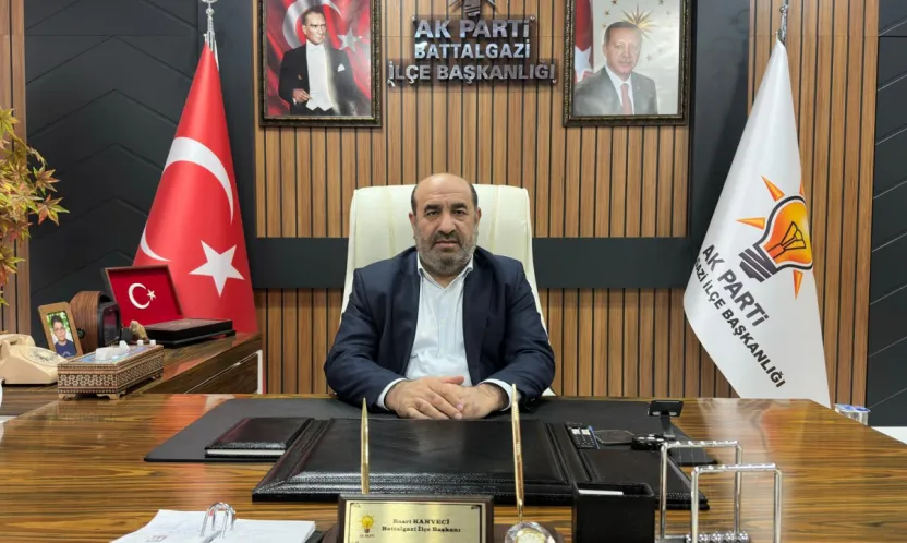 AK Parti Battalgazi İlçe Başkanı Basri Kahveci'den Yeni Yıl Mesajı