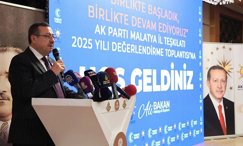 AK Parti Malatya İl Başkanı Ali Bakan: 'Daha Yapacak Çok İşimiz Var'