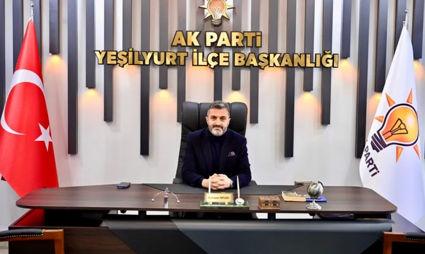 AK Parti Yeşilyurt İlçe Başkanınız Sayın Ramazan Yaylacı'dan Yeni Yıl Mesajı