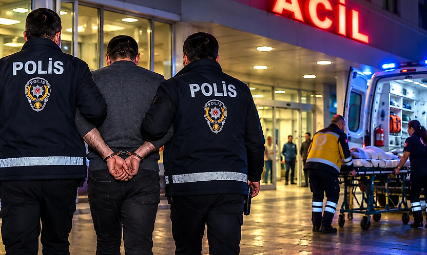 Akçadağ'da Kan Donduran Olay! Eşini Silahla Ağır Yaraladı