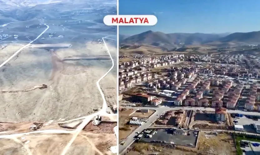 Asrın Felaketinden Yeni Bir Şehir: Malatya'da Yeniden İnşa Tam Gaz Devam Ediyor