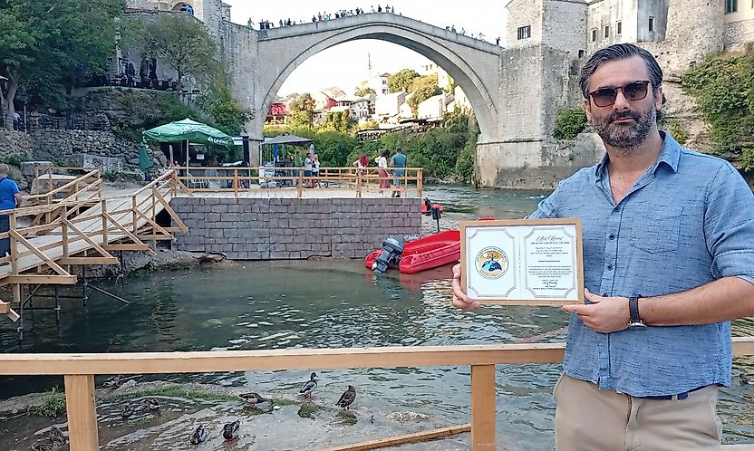 Barış ve Sağlıklı Yaşam Çalışmalarına Bosna Hersek'ten Ödül