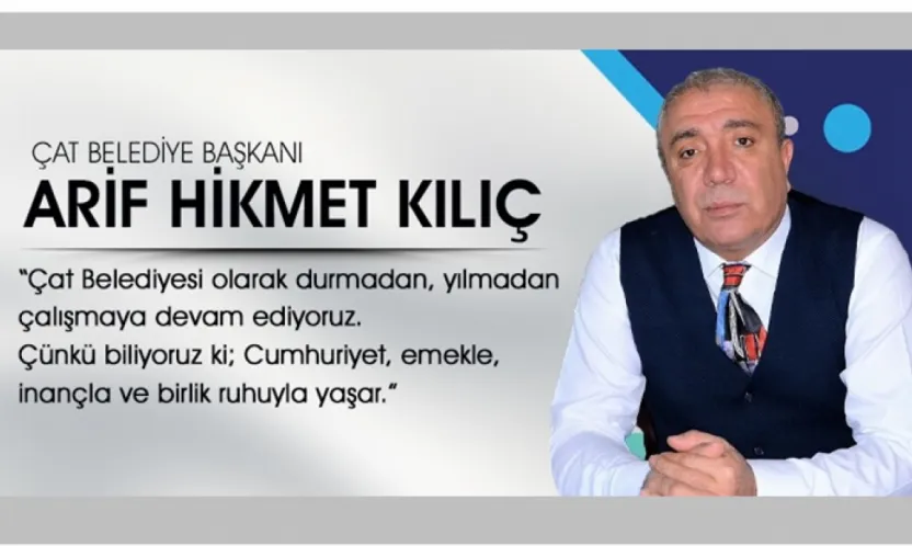 Başkan Kılıç'tan Cumhuriyet'in 102. Yılı Mesajı