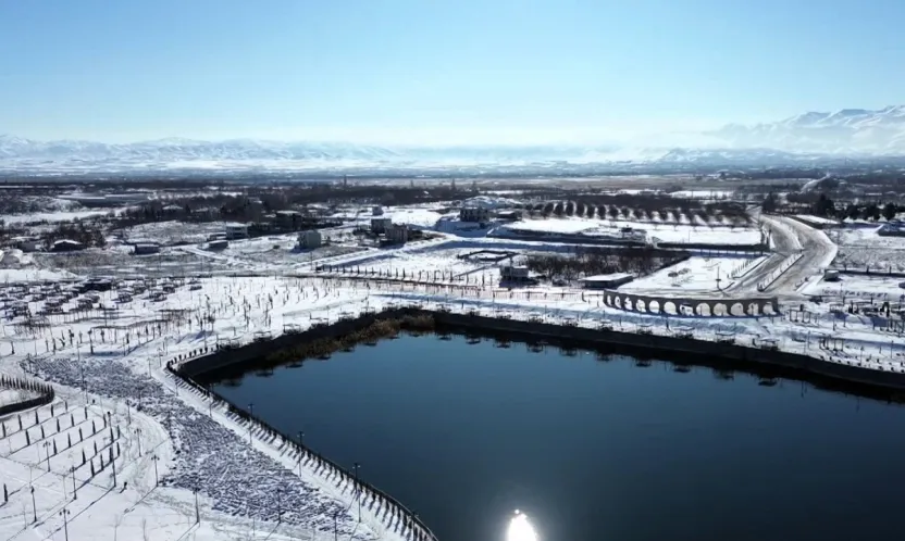 Battalgazi'de Kar Büyüsü: Tarihi İlçe Beyaza Büründü