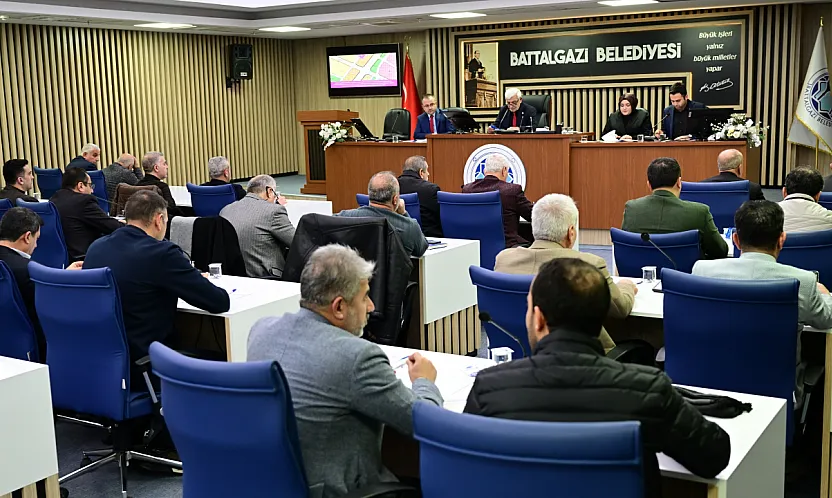 Battalgazi'de Şubat Ayı Meclis Toplantısında İmar Gündemi Öne Çıktı