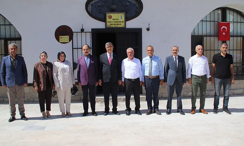 BBP'den MESOB'a Ahilik Haftası ziyareti