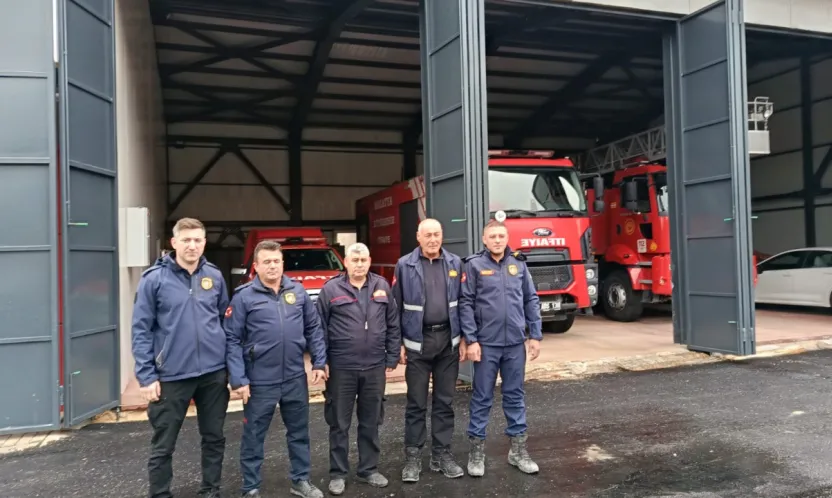 Darende'ye Modern İtfaiye Binası Kazandırıldı