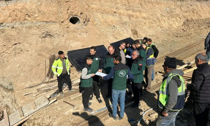 Devlet Su İşleri Bölge Müdürlüğü Malatya'daki Projeleri Sahada İnceledi