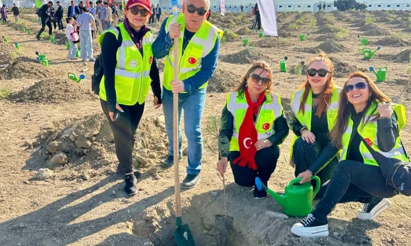 Dİ-DER'den Anlamlı Seferberlik: Fidanlar Geleceğe Nefes Oldu