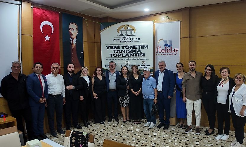 Didim Malatyalılar Derneği Yeni Yönetimi Bir Araya Geldi