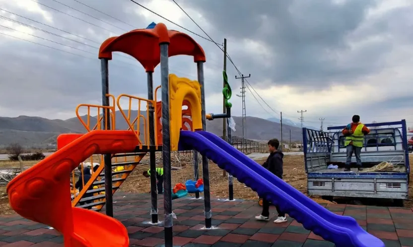 Doğanşehir Belediyesi'nden Çocuklara Yeni Sosyal Alan