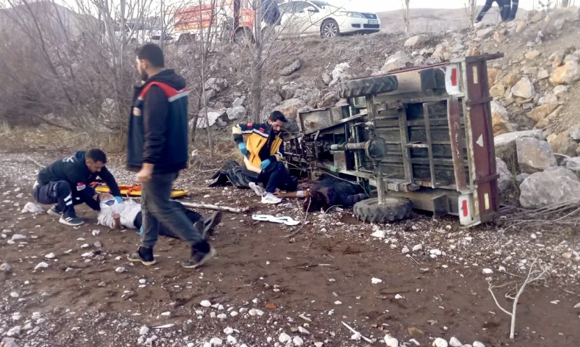 Doğanşehir'de Pat Pat Kazası: 3 Yaralı