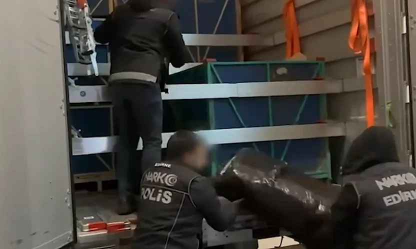 Edirne'de Uluslararası Uyuşturucu Sevkiyatına Darbe