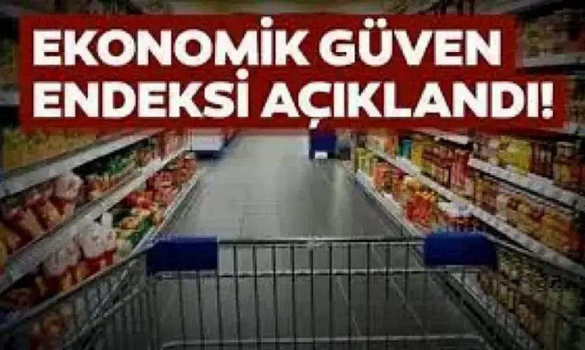 Ekonomik güven endeksi 98,2 oldu.