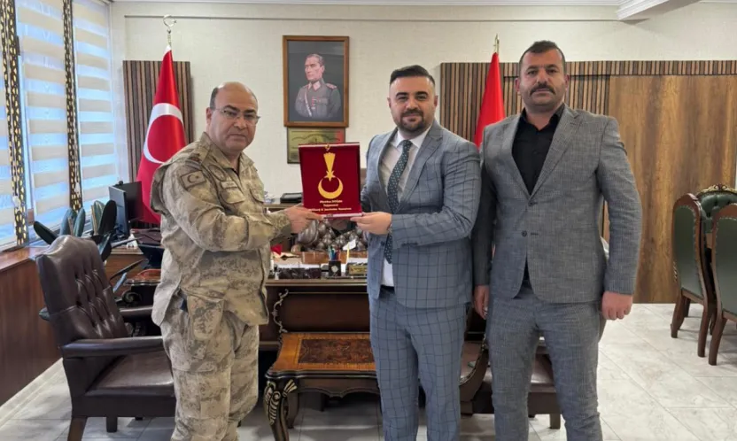 Elazığ İl Jandarma Komutanı Tuggeneral Alparslan Doğan'a Ziyaret