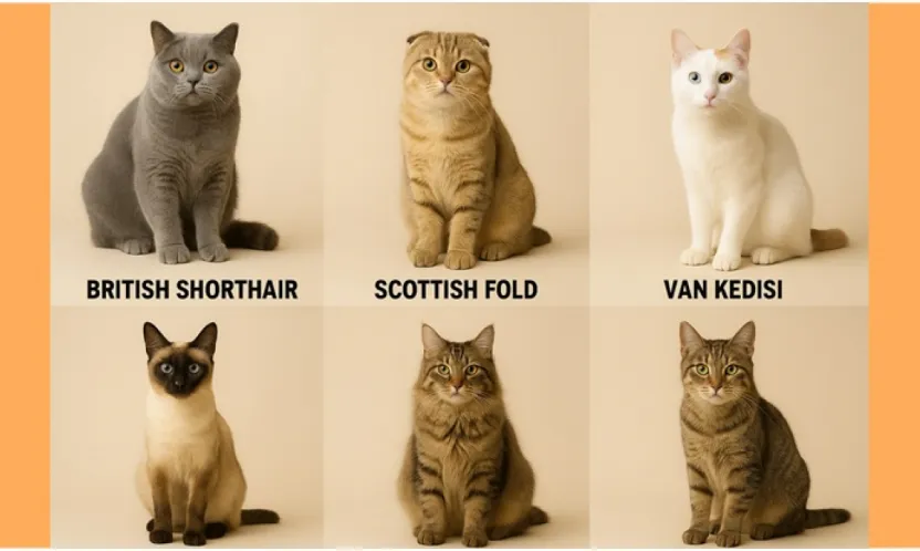 Ev Kedisi Cinslerinde Öne Çıkan Türler