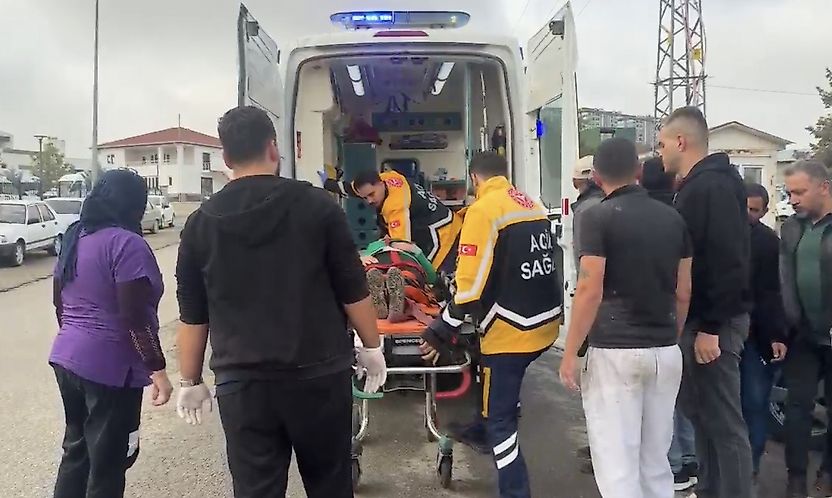 Hastane önünde yaya kazası: 1 yaralı
