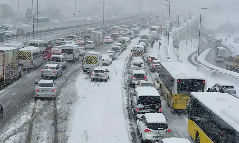İstanbul için kar ve soğuk hava uyarısı