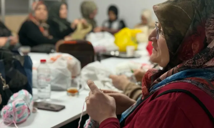 Kadın Emeği Kışa Meydan Okuyor